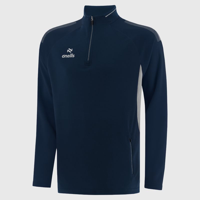 Marine / Silver  Men's Odin Half Zip Top from O’Neills.