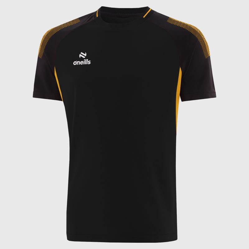 Black / Amber Men's Odin T-Shirt from O’Neills