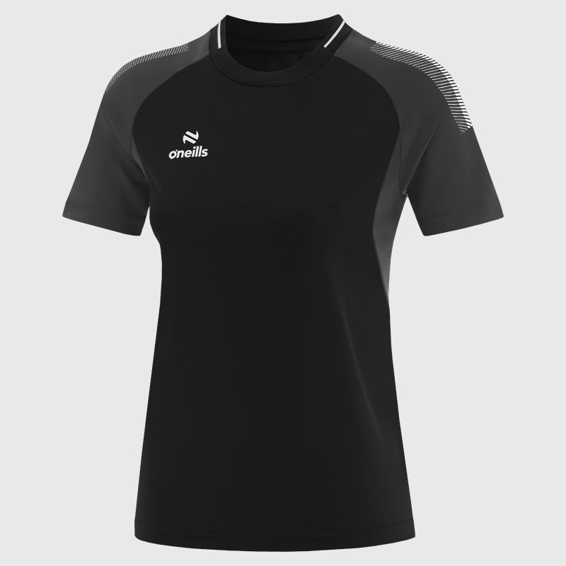 Black / Dark Grey / White Women's Odin T-Shirt from O’Neills