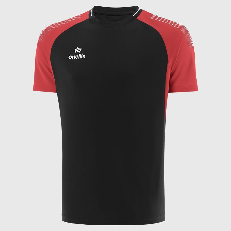 Black / Red Men's Odin T-Shirt from O’Neills