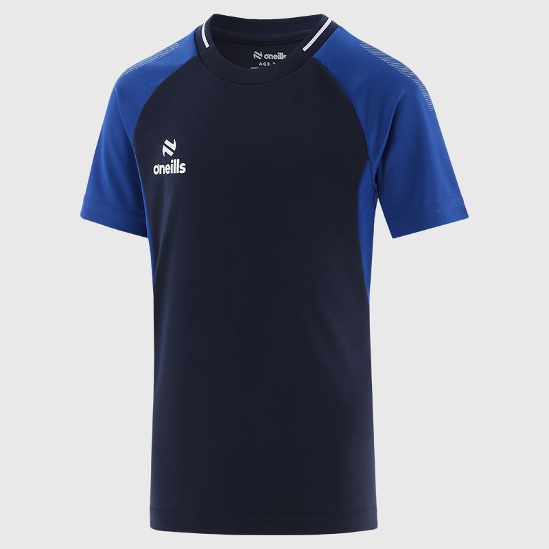 Navy / Royal /  White Kids' Odin T-Shirt from O’Neills