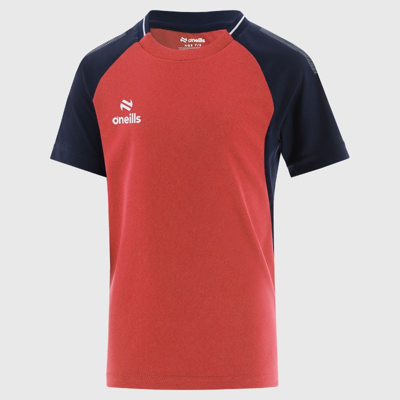 Red / Navy Kids' Odin T-Shirt from O’Neills