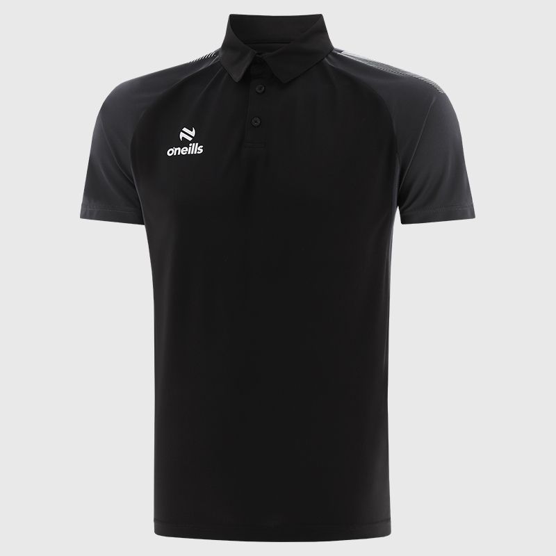 Black / Dark Grey Kids' Odin Polo Shirt from O’Neills