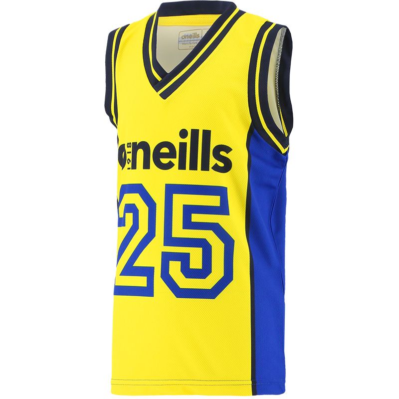 Kids' Ollie Basketball Vest Yellow / Royal / Marine | oneills.com