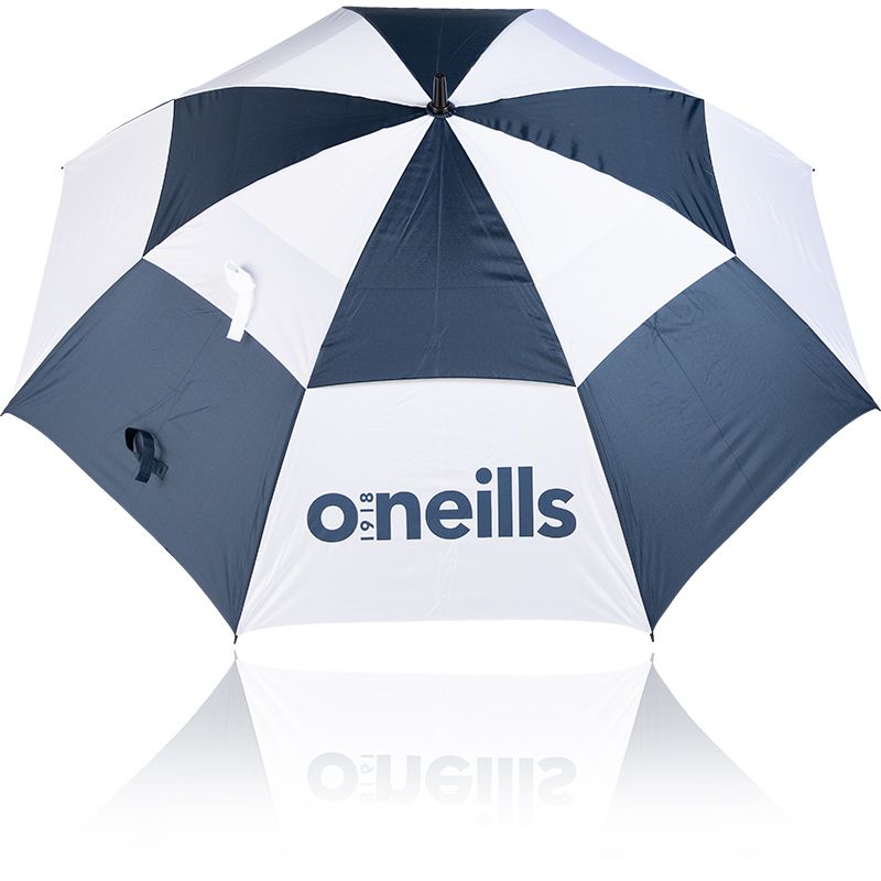 Marine and White Umbrella with a double canopy design from oneills.com