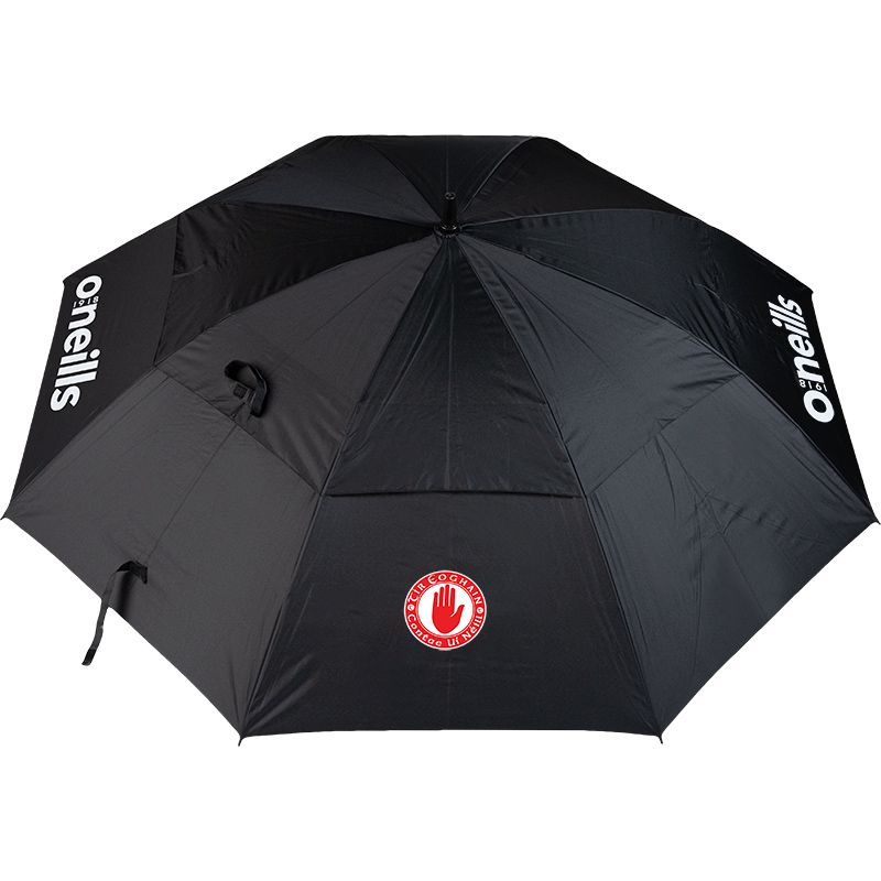 Black Tyrone GAA umbrella by o'Neills.
