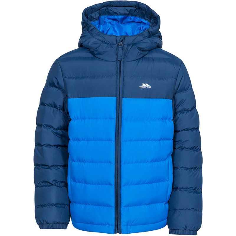 Navy Trespass Kids' Oskar Padded Jacket from O'Neills.