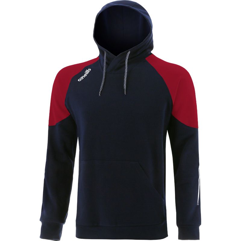 Marine Men's pullover fleece hoodie with front kangaroo pocket by O’Neills.