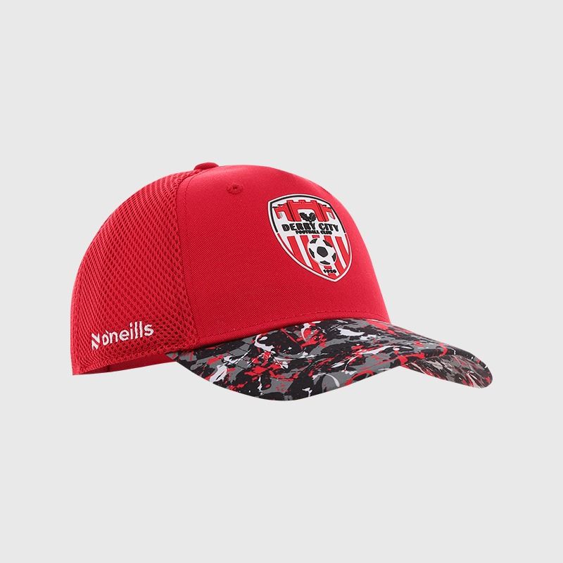 O'Neills Derry City FC Kids' Paint Cap Red