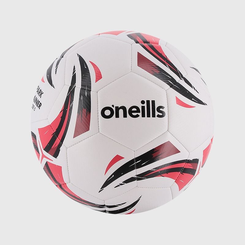 White / Red / Black durable, high quality training ball from O'Neills