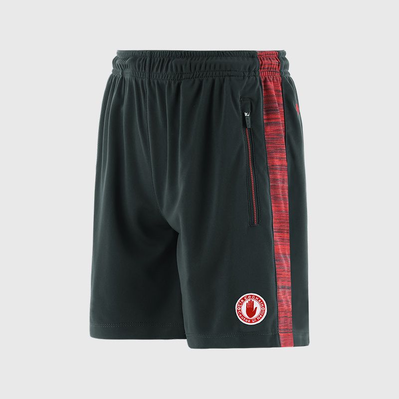 Tyrone GAA Kids' Paxton Shorts Dark Grey from O’Neills 