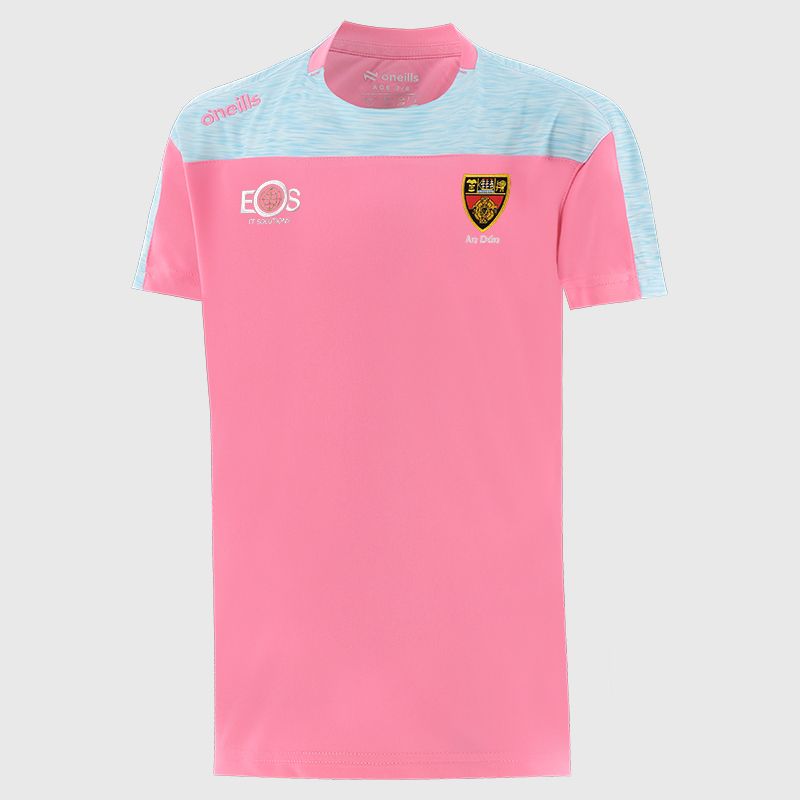 Down GAA Kids' Paxton T-Shirt Pink  from O’Neills