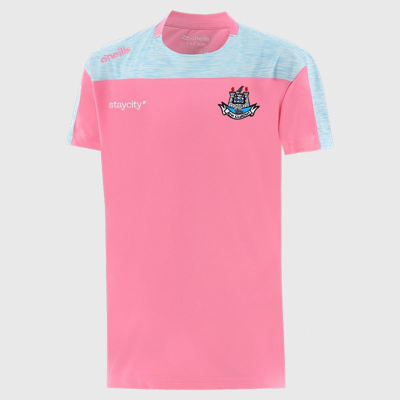 Dublin GAA Kids' Paxton T-Shirt Pink from O’Neills