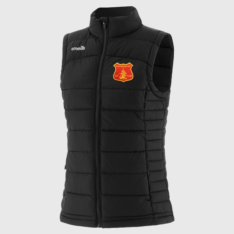 Polytechnic FC Women's Ash Lightweight Padded Gilet