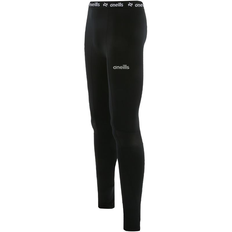 Black O'Neills Men's Pro Body III Regular Poly Elastane Legging Pants from O'Neills.