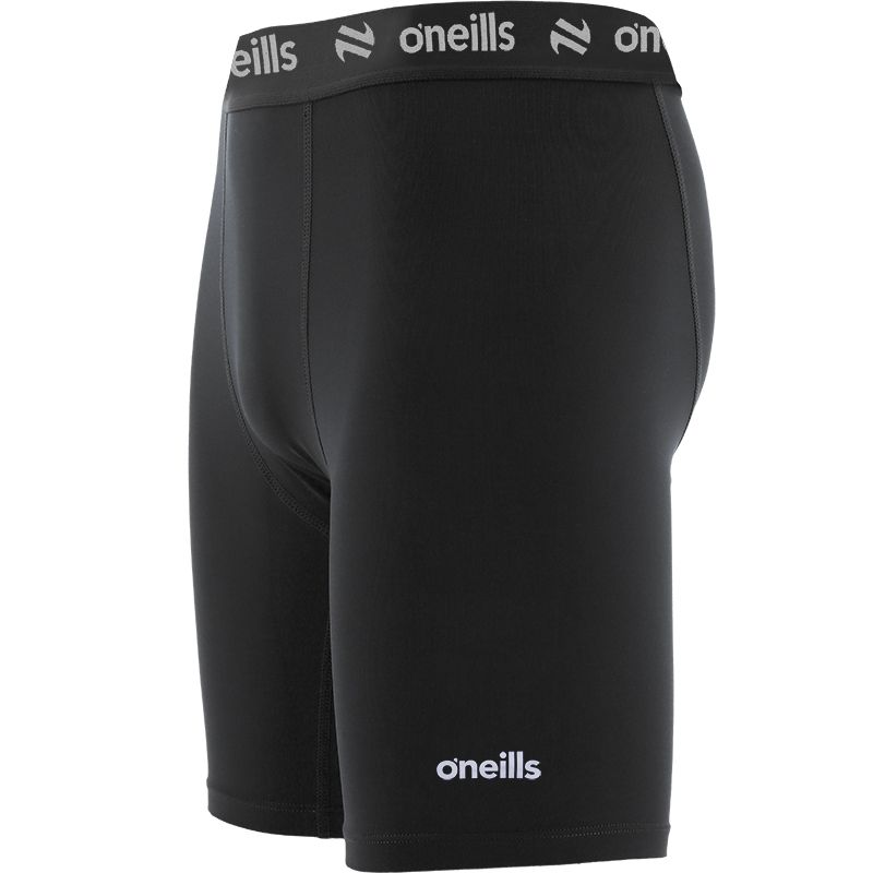 Black O'Neills Men's Pro Body III Poly Elastane Shorts from O'Neills.