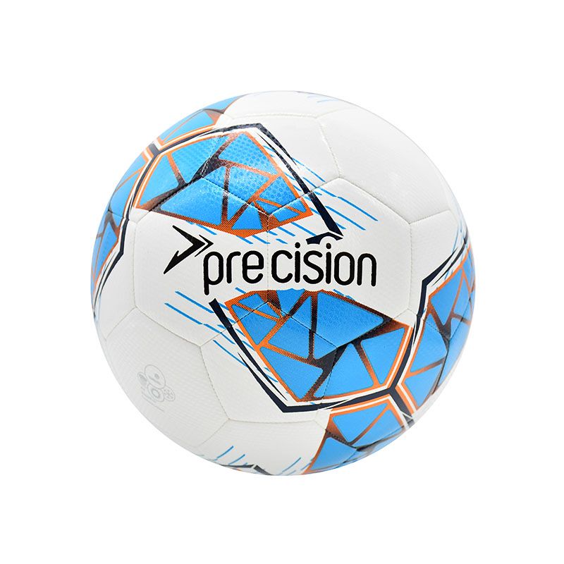 White / Blue Precision Fusion FIFA Basic Training Ball from O'Neill's.