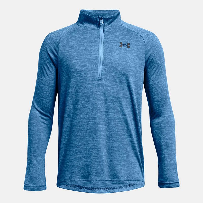 Blue Under Armour Kids' UA Tech™ 2.0 Half Zip from O'Neill's.
