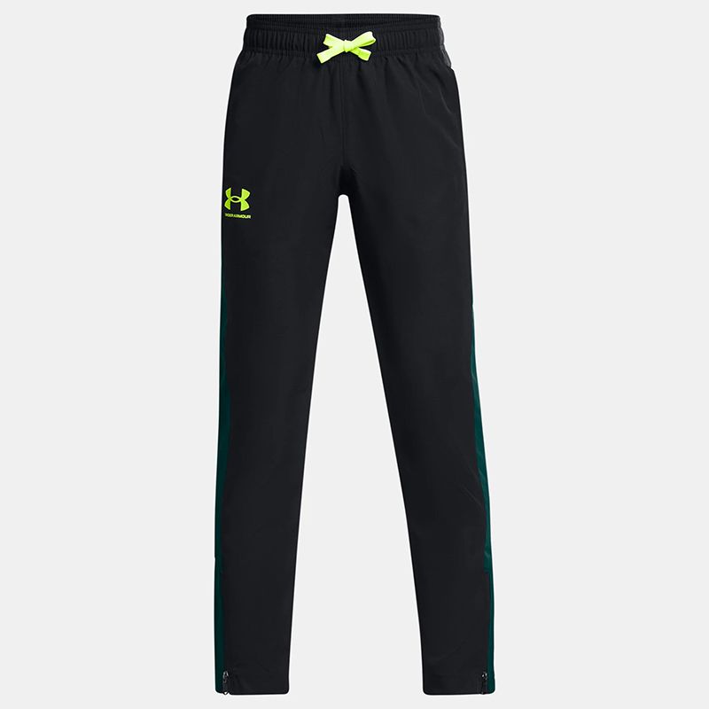 Black Under Armour Kids' UA Sportstyle Woven Pants from O'Neill's.