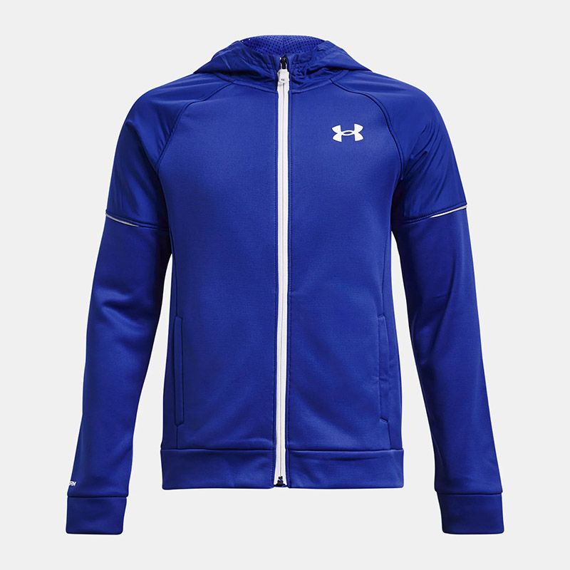 Blue Under Armour Kids' AF Storm Full Zip Hoodie from O'Neill's.