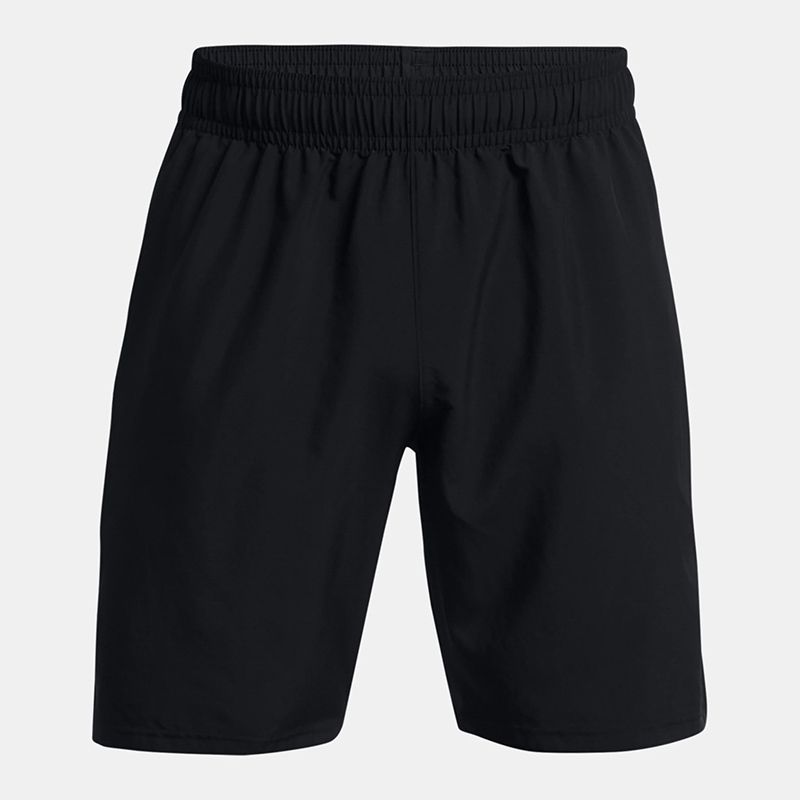 Black Men's Under Armour UA Woven Wordmark Shorts from O'Neills.