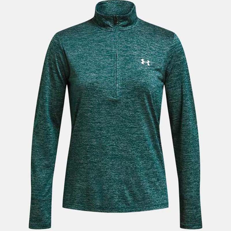 Green Under Armour Women's UA Tech™ Twist ½ Zip from O'Neills