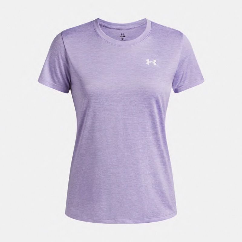 Purple and white Under Armour UA Tech™ Twist T-Shirt from O'Neills