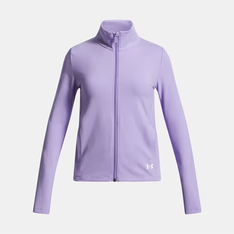 Purple and White Under Armour Kids' Motion Jacket from O'Neills
