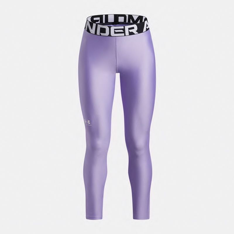 Transparent and White Under Armour Kids' HeatGear® Leggings From O'Neills