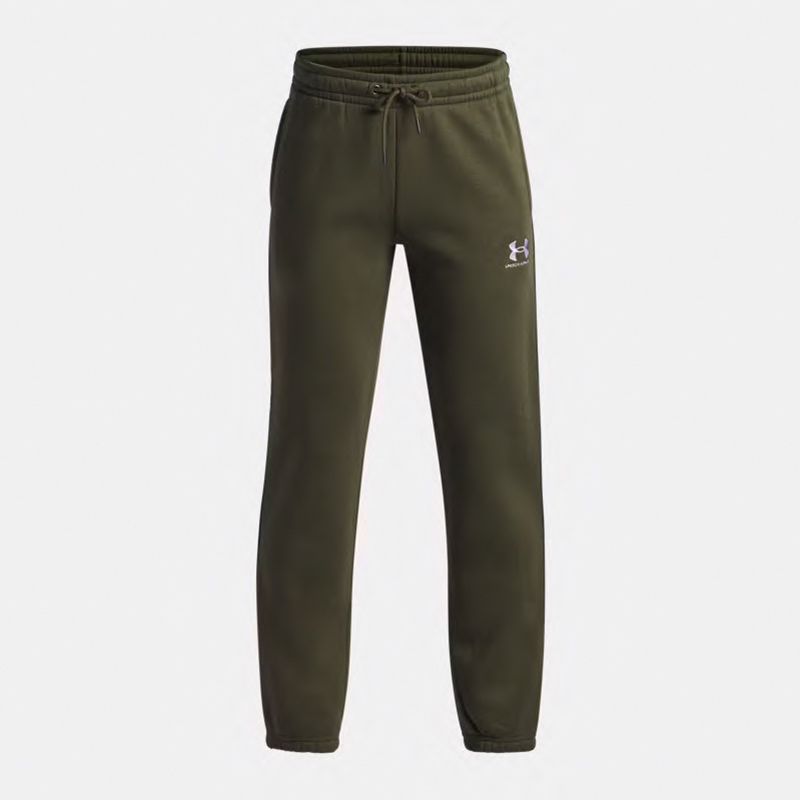Green Under Armour Kids' UA Icon Fleece Taping Bottoms From O'Neills