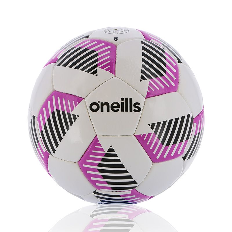 White, purple and black Pro Series Football designed for school kids soccer from O'Neills