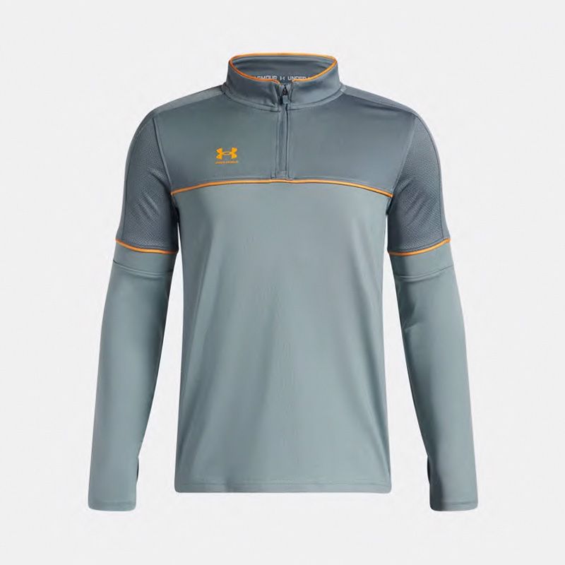 Jasper Blue Under Armour Kids' UA Challenger Training Quarter Zip From O'Neills