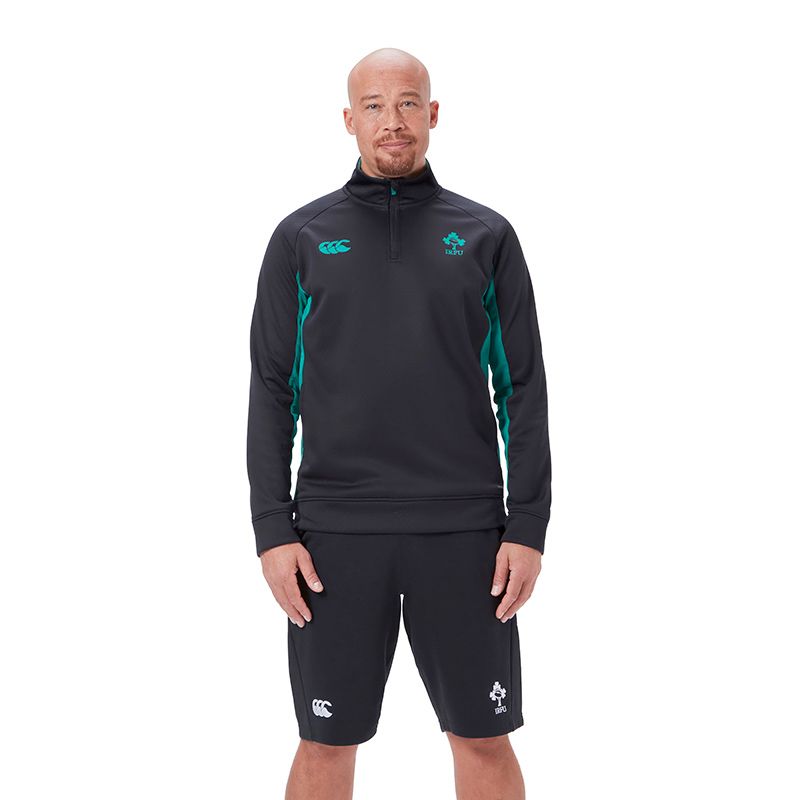 Men's Canterbury Ireland Rugby IRFU 2025/26 Quarter Zip Training