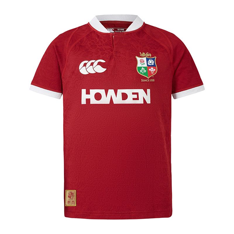 Red Canterbury Kids' British & Irish Lions 24/25 Replica Jersey from O'Neills