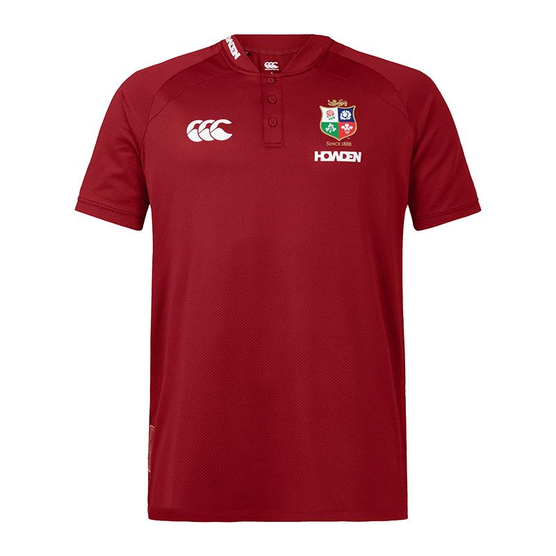 Red Canterbury Men's British & Irish Lions 24/25 Poly Polo from O'Neills