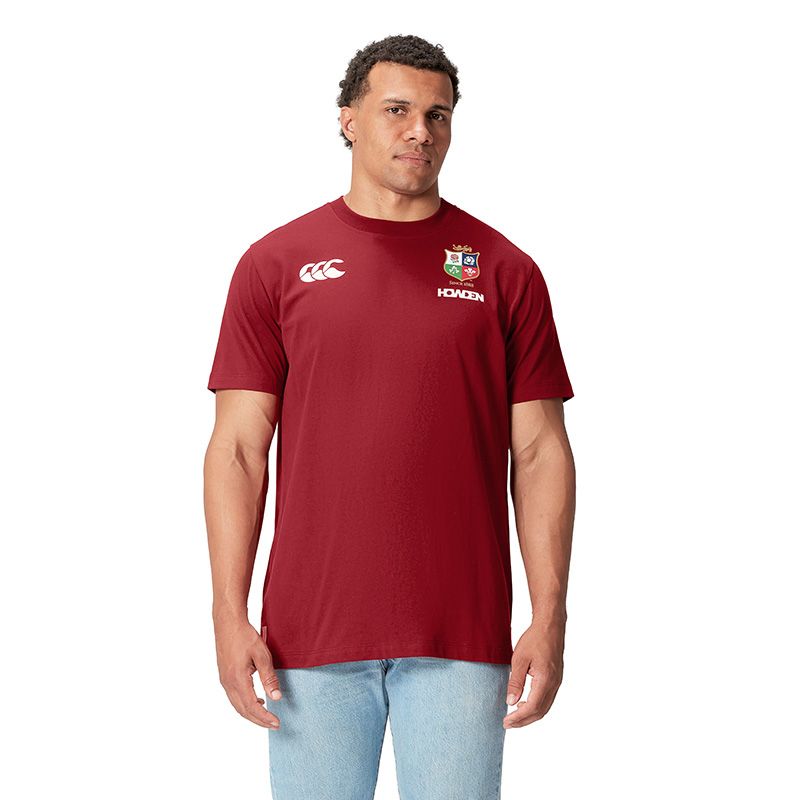 Canterbury Men's British & Irish Lions 24/25 Cotton Jersey T-Shirt