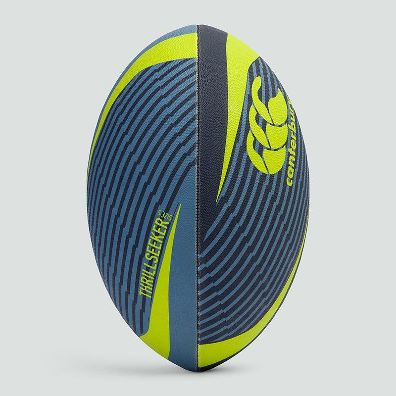 Blue and Yellow Canterbury Thrillseeker Ball, with improved grip from O'Neills.