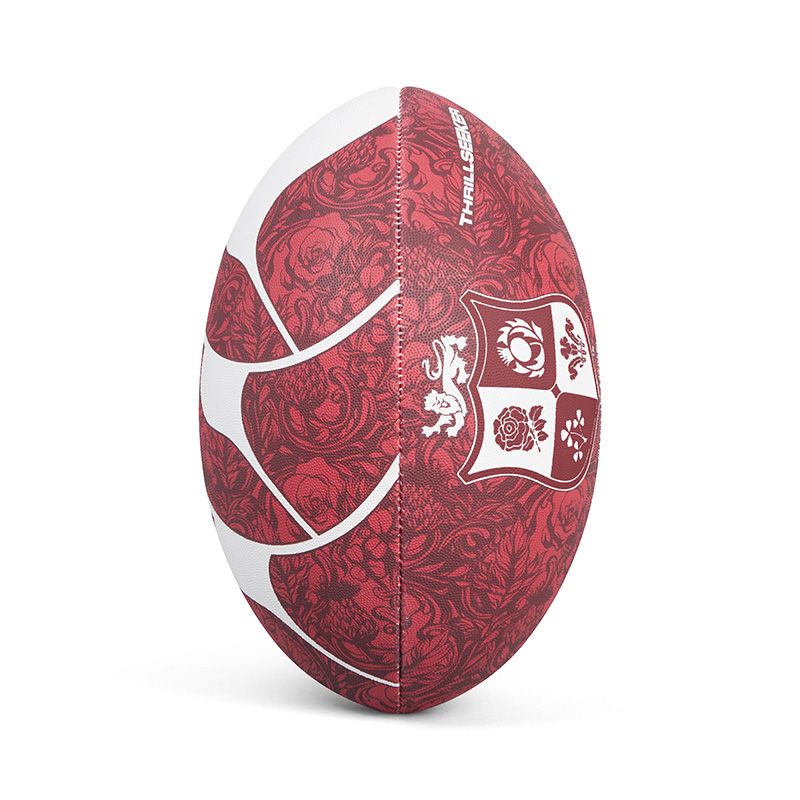 Red and White Canterbury British & Irish Lions 24/25 Thrillseeker Supporter Ball from O'Neills