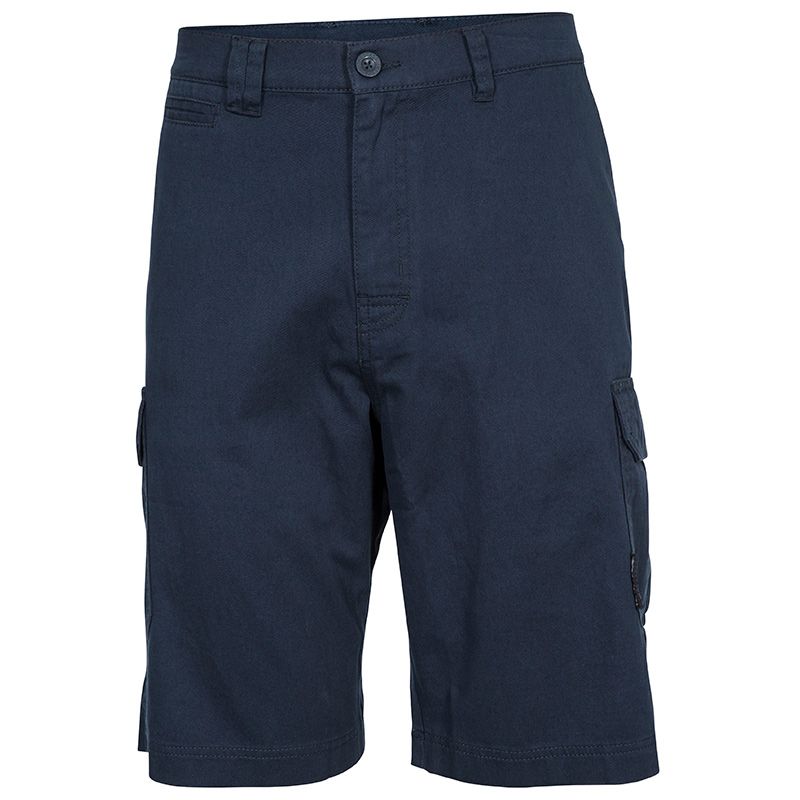 Navy Trespass men's outdoor walking shorts with side pockets form O'Neills.