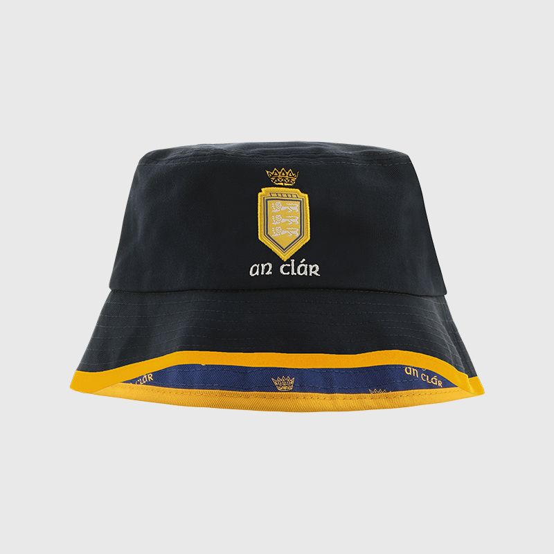Navy / Blue Clare GAA Reagan Reversible Bucket Hat from O’Neills Sportswear