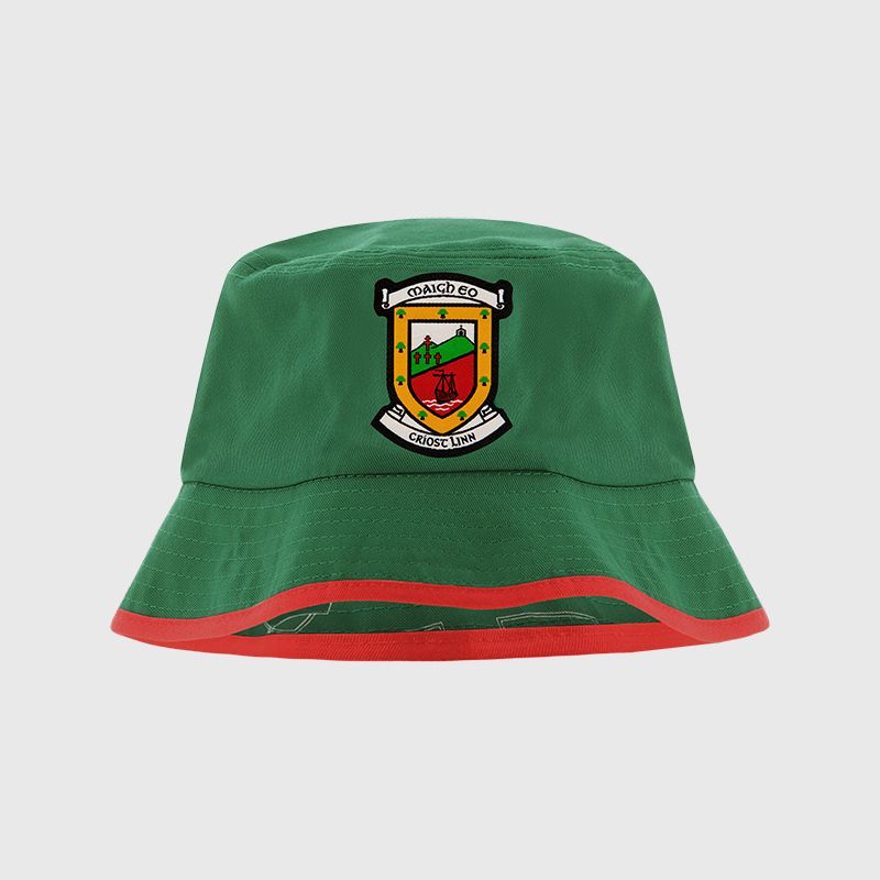 Bottle / Red Mayo GAA Reagan Reversible Bucket Hat O’Neills Sportswear
