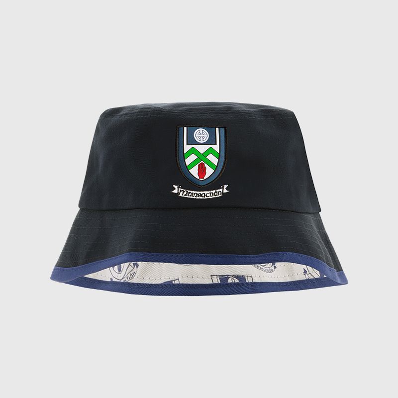Navy / White / Royal Monaghan GAA Reagan Reversible Bucket Hat from O’Neills Sportswear