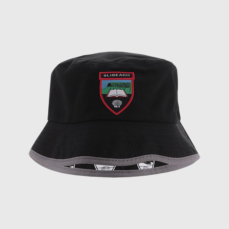 Black / White Sligo GAA Reagan Reversible Bucket Hat from O’Neills Sportswear