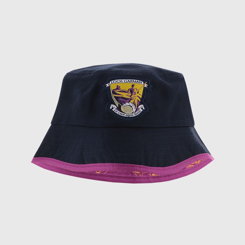 Navy / Purple /Amber Wexford GAA Reagan Reversible Bucket Hat from O’Neills Sportswear