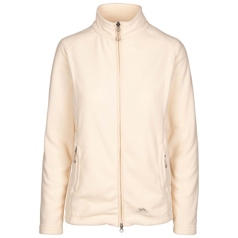 Cream Women's Trespass Renato Full Zip Fleece from O’Neills