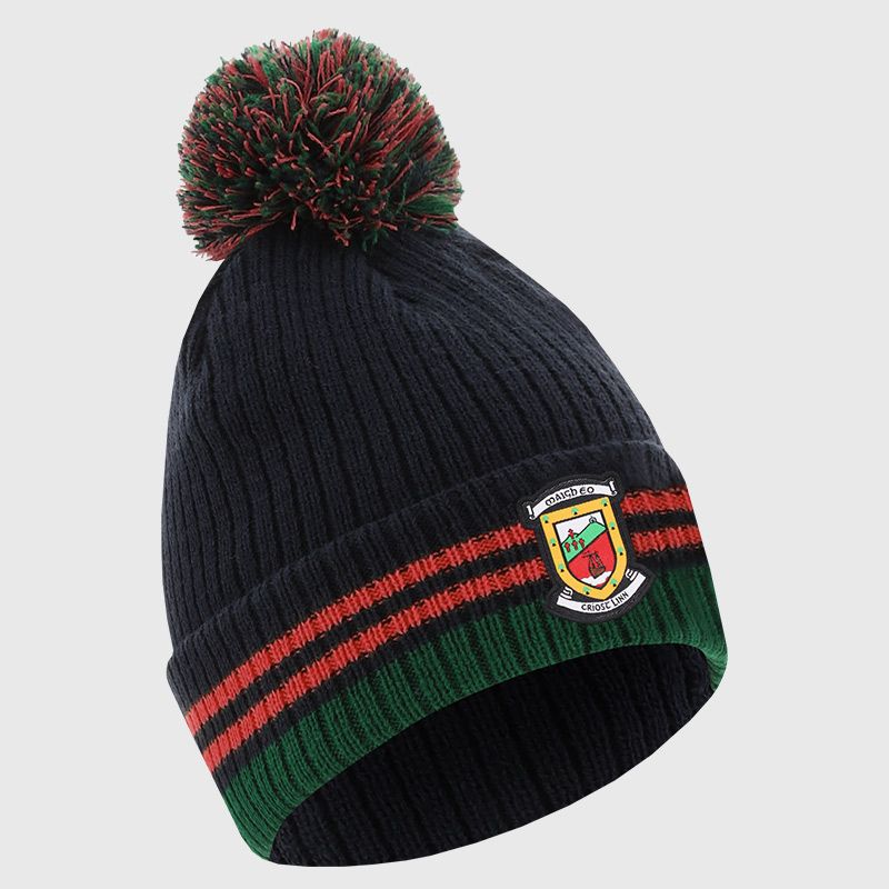 Navy Mayo GAA Renew Bobble Hat with county crest by O’Neills..