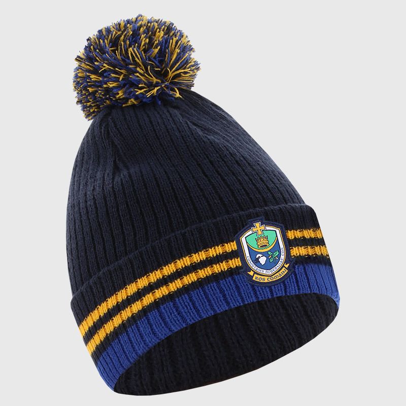 Navy Roscommon GAA Renew Bobble Hat with county crest by O’Neills.