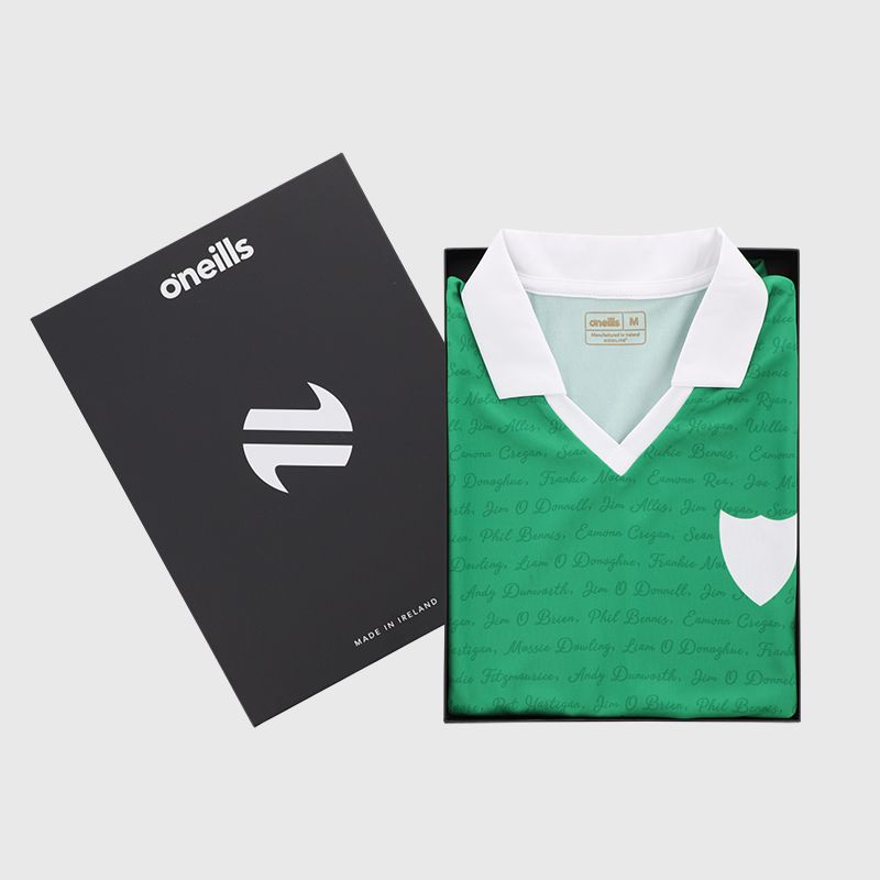 Limerick GAA Retro Jersey packed in Gift Box by O’Neills.