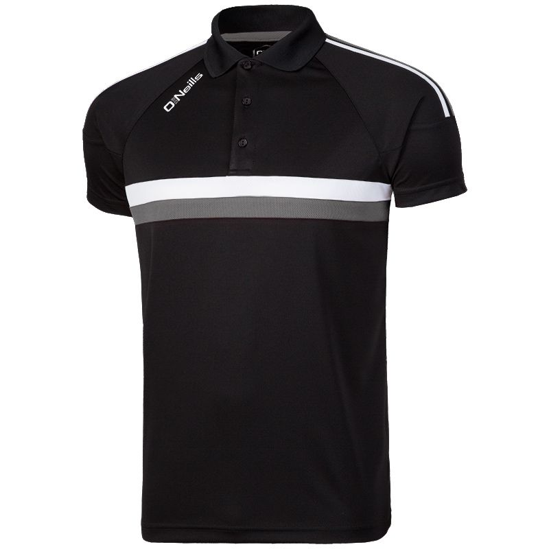 Kids' Black Rick Polo Shirt from O'Neills