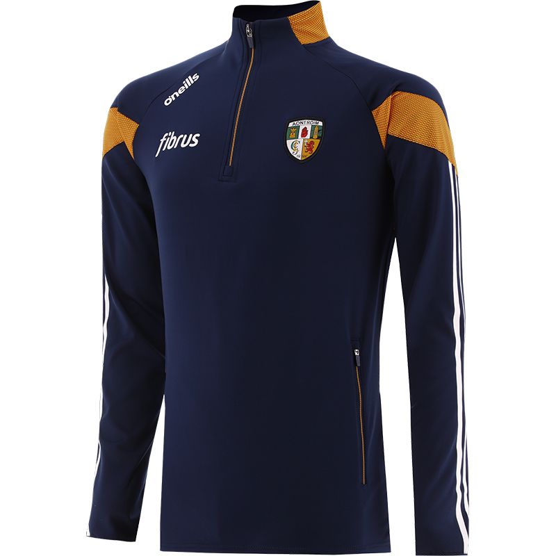 Marine Antrim GAA Men's Rockway Brushed Half Zip Top from O'Neill's.